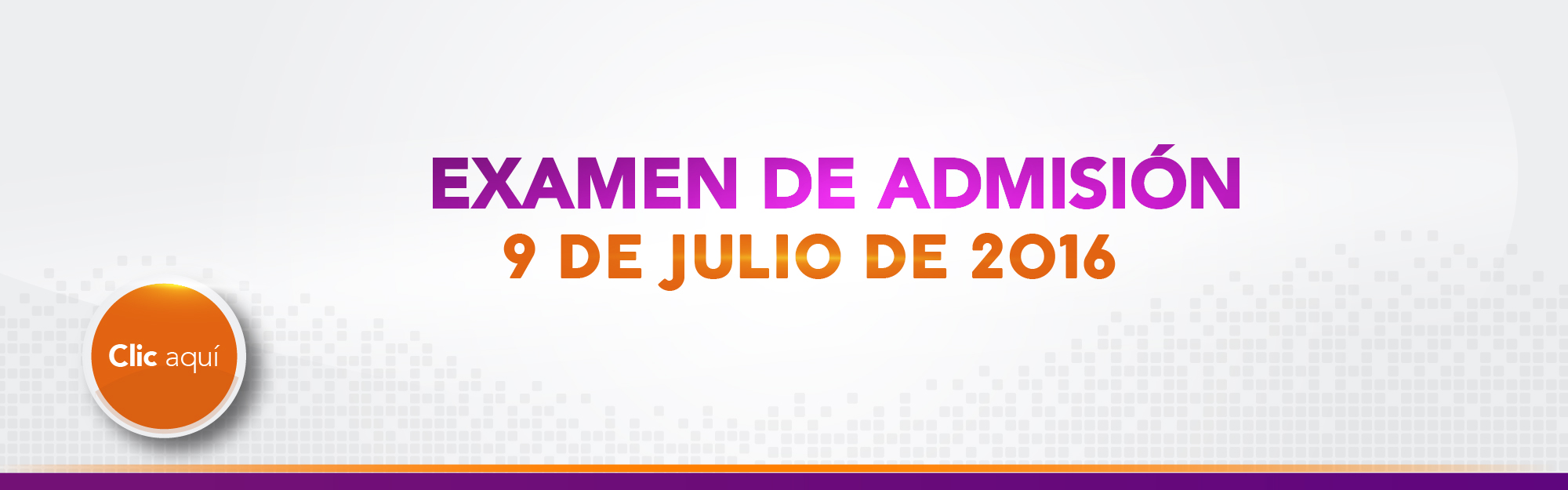 Examen de Admisión 9 de Julio