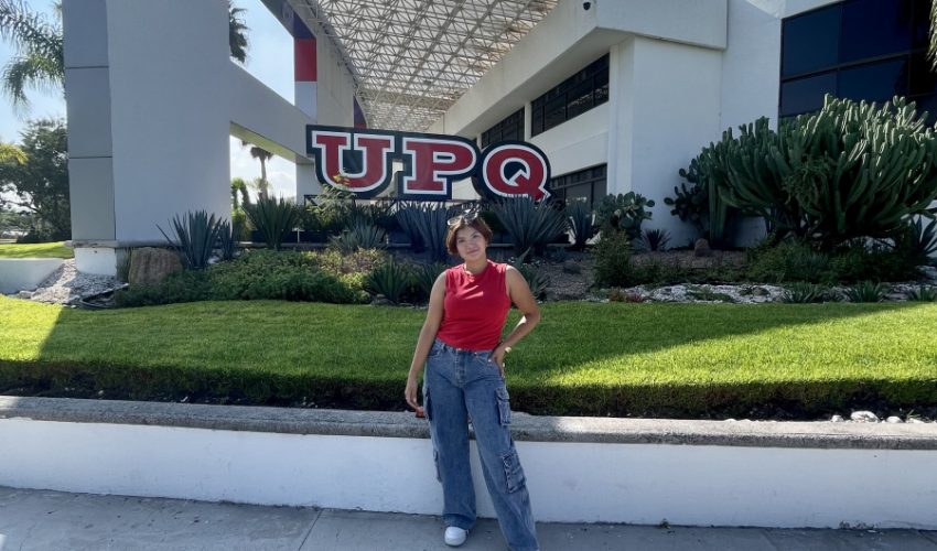 La Estudiante del Programa Académico de LAYGE de la UPVictoria cursa su séptimo cuatrimestre en la UPQ en el marco de Colaboración Interinstitucional
