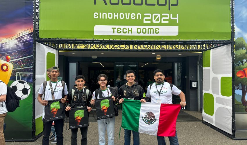 Estudiantes de la UPV participaron en el evento Internacional “Robocup Eindhoven 2024” celebrado en los Países Bajos