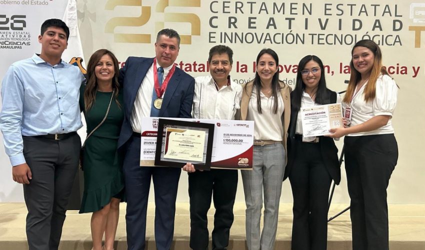 Obtiene Acreditación Nacional e Internacional la UPV en el Certamen Estatal de Creatividad e Innovación Tecnológica ExpoCiencias 2024