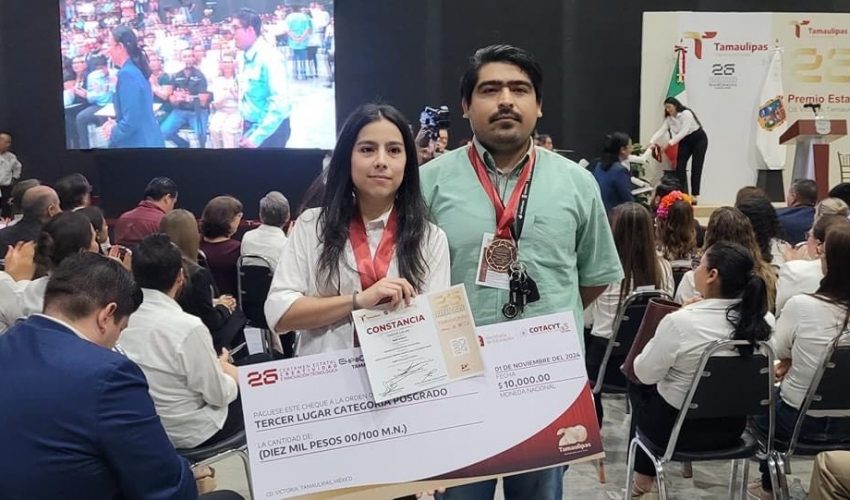 Gana UPV el tercer Lugar en ExpoCiencias Tamaulipas 2024 con el Proyecto Innovador “Robot Agrícola”