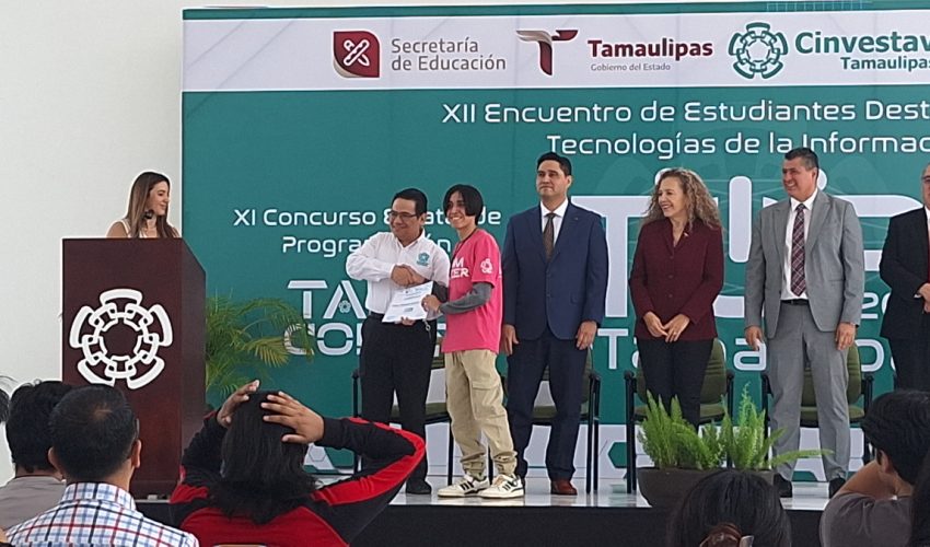 El talento estudiantil de la UPV se confirma en el Décimo Primer Concurso Estatal de Programación TamCoder 2024