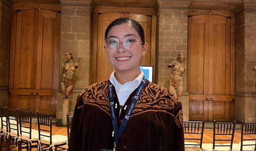 Destacada alumna de LAyGE es nuevamente seleccionada como Enlace de BANXICO 2025.