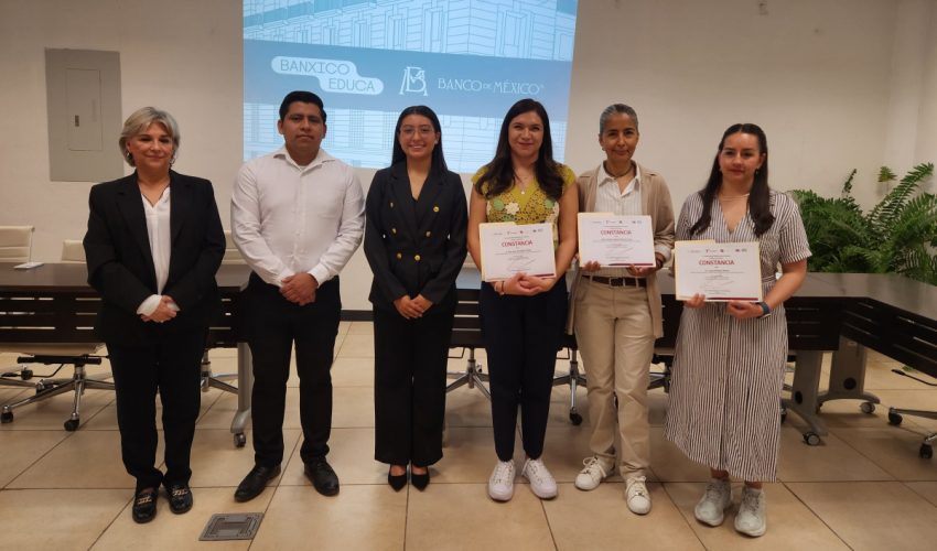 Brinda BANXICO una Conferencia Magistral y un Taller sobre dinero y negocios en la UPV